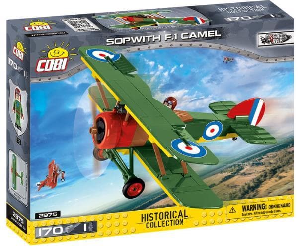 COBI 2975 Historical Collection Great War Sopwith F.1 Camel - British fighter p6
