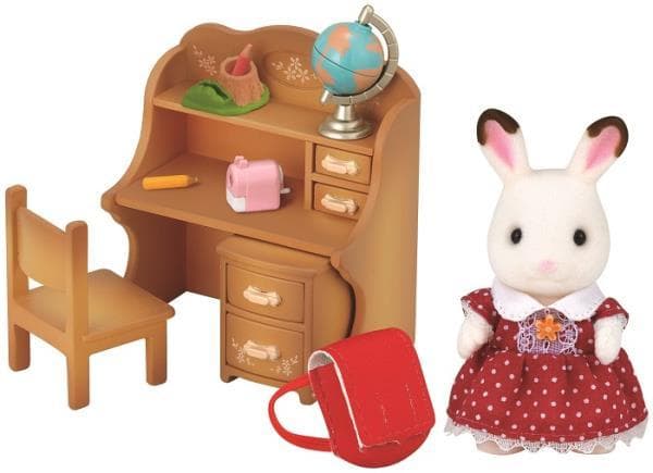 Set Sylvanian sister rabbits with chocolate ravioli 5016 p6