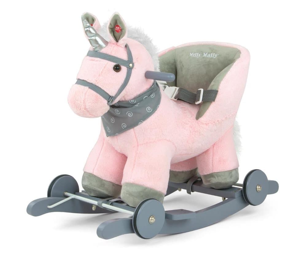 Rocking horse Polly pink