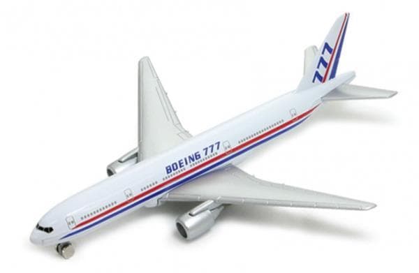 WELLY Boeing 777 in a metal box 18836