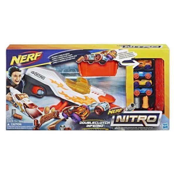 NERF Nitro Doubleclutch inferno E0858 HASBRO