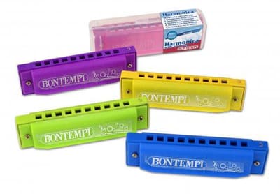 Bontempi Harmonijka 10 kanałowa kolorowa p24 32043, cena za 1szt.
