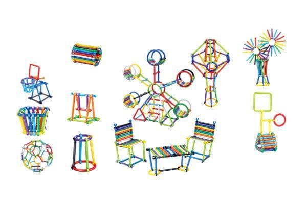 Small blocks Geniuses sticks - 293 items in the bag 102252