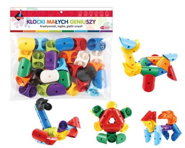 Small Geniuses blocks - fittings 28 items in the bag 102221