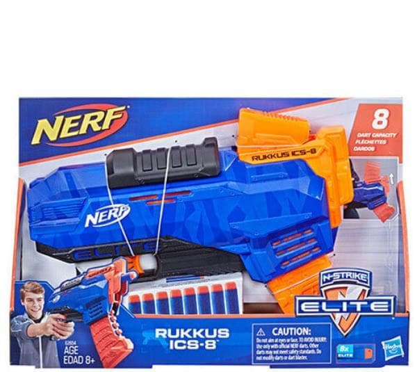 NERF N-Strike Elite gun arrow Rukkus ICS-8 E2654 p4 HASBRO