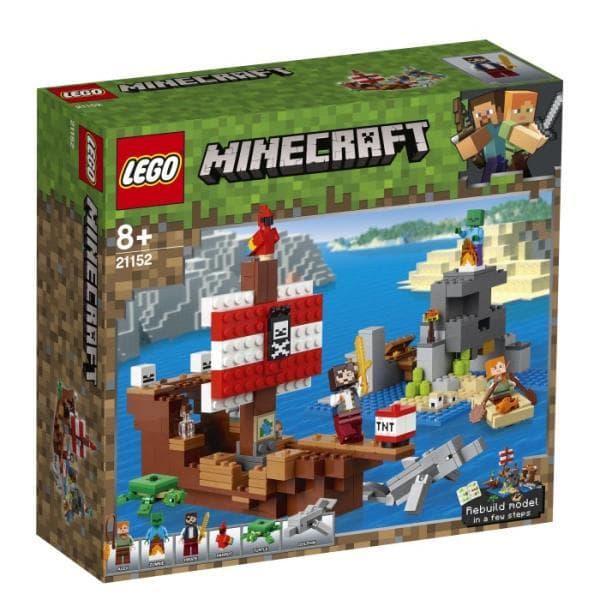 21152 LEGO Minecraft adventure on a pirate ship p.4