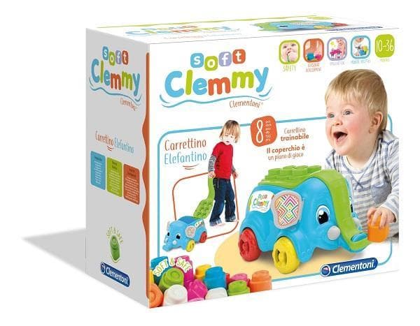 Clementoni Clemmy elephant trolley p6 17162, price for 1 pc.