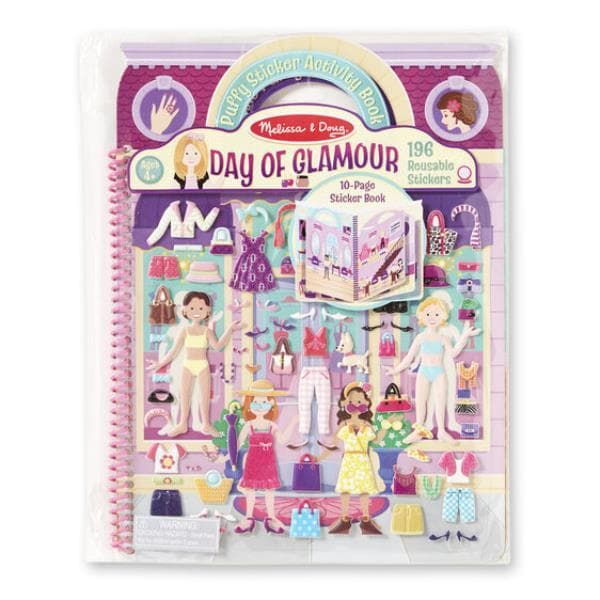 MELISSA reusable stickers Glamor 19412