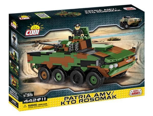 COBI Small Army 2616 Patria AMV / WHO ROSOMAK 442kl p.3