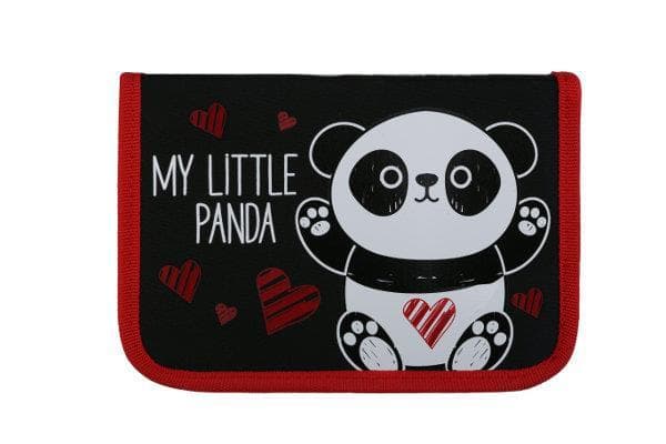 Dwuklapkowy pencil case without accessories Panda