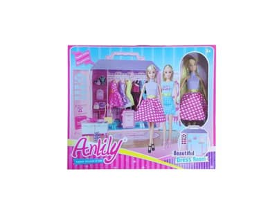 PROMO Lalka Anlily z akcesoriami + Garderoba G110980 GAZELO