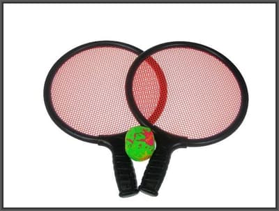 Rakietki z piłką Splash 38cm w siatce 6636C