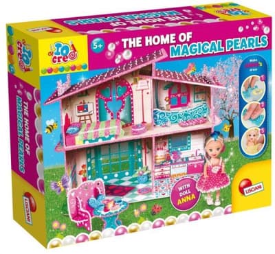 IO creo Magiczny domek z perełkami 73559 LISCIANI
