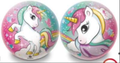 Piłka 230mm Unicorn, Jednorożec Mondo cena za 1 szt
