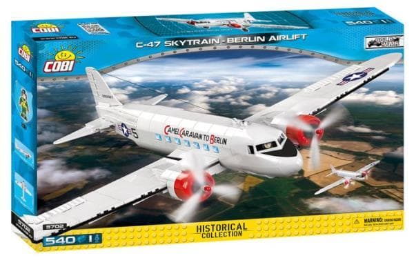 COBI 5702 Historical Collection COLD WAR Douglas C-47 BTS Berlin Airlift 540kl