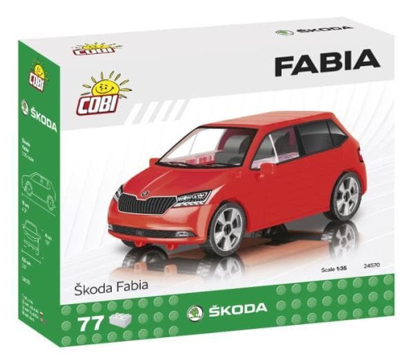 COBI 24570 Cars Skoda Fabia 77kl.