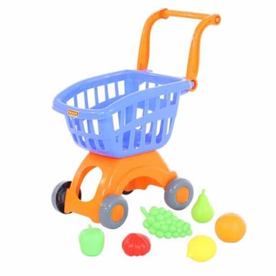 Polesie 71378 Trolley to the store "Mini" + set purchasing No.3 6 elem.w grid price for 1 pc