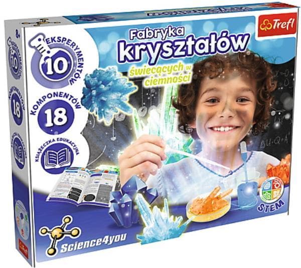 Factory crystals glowing in the dark S4Y L 61103 Trefl