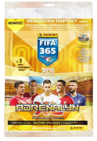 PROMO FIFA 365 Adrenalin 2020 Megazestaw startowy 00818 PANINI