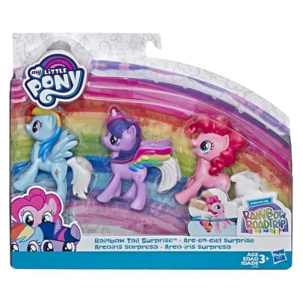My Little Pony set of rainbow transformation 3pak E7703 HASBRO price for 1 pc.