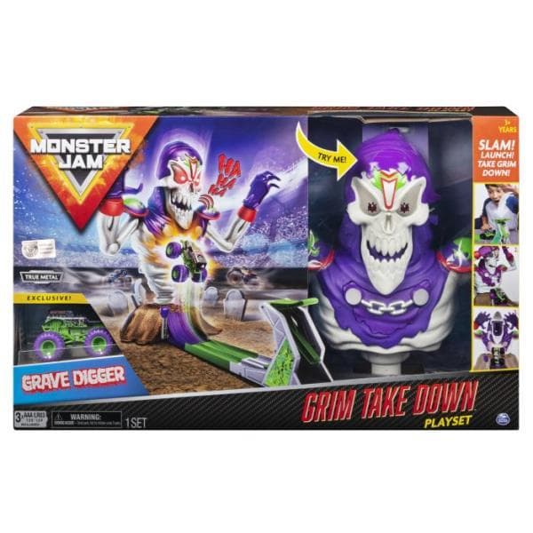 PROMO Monster Jam Zestaw z Zombie 6046632 Spin Master