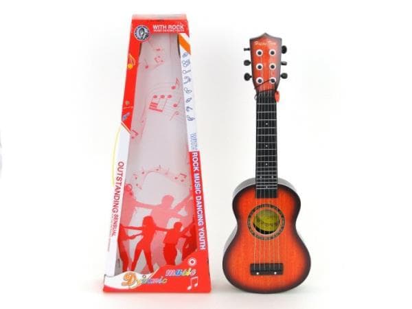 Gitara plastikowa strunowa w pudełku 404175