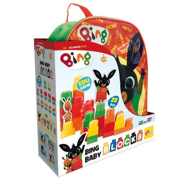 BING backpack green blocks of BLOCKS 28el. 76864 Leaves