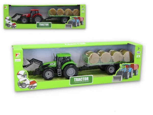 Tractor with trailer in a box G110489