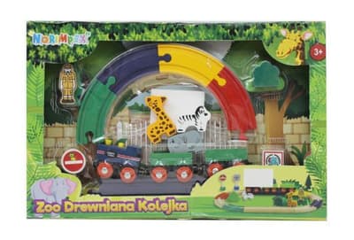 ZOO round wooden box in NO-1002544