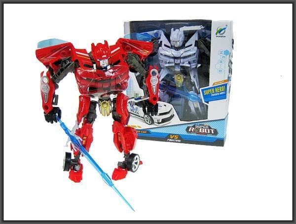 Robot Police / Fire 26cm 2 colors in a box price for 1 pc