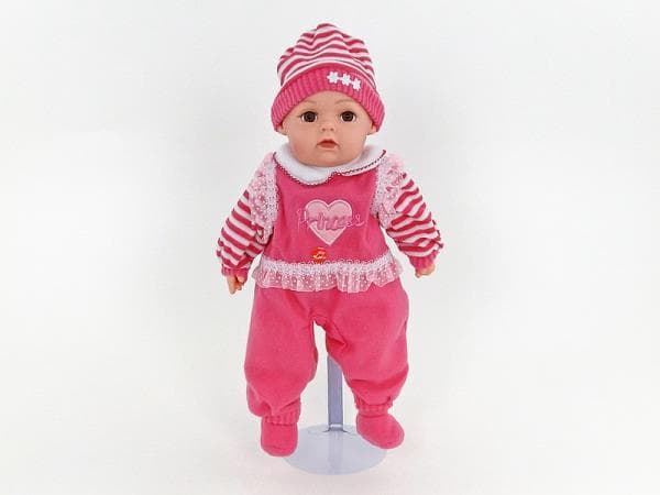 Lalka bobas 40cm z dźwiękiem w worku 413214 ADAR