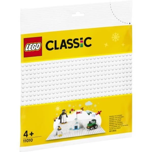 LEGO 11010 CLASSIC Biała płytka konstrukcyjna p12