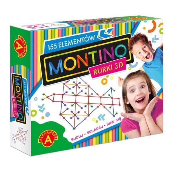 Montino Rurki 3D 155 elementów