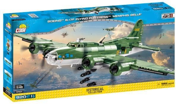 COBI 5707 Historical Collection WWII Boeing B-17F Flying Fortress Memphis Belle 900 blocks