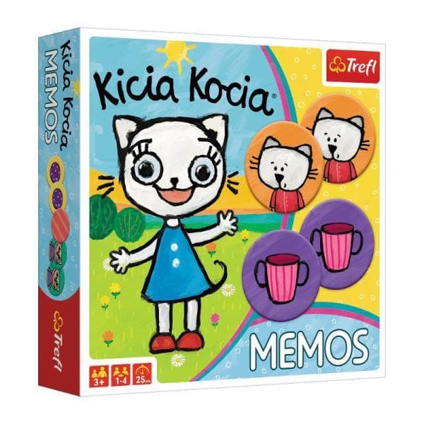 Game Kitty Cat Memos 01894 Trefl