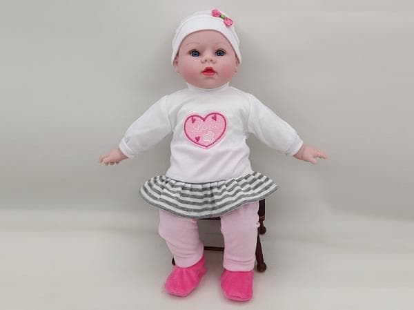 Baby dolls with sound 40cm bag 505797
