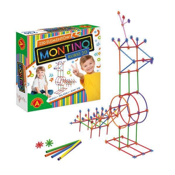 3D Montino tubes 230 elelmentów