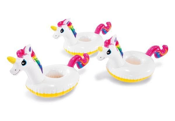 Floating cupholder Unicorn 3pieces 57506NP INTEX