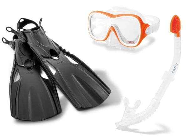 Snorkellingset Wave Rider in the grid of 8 years INTEX 55658