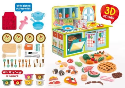 Montessori Chef 3D Plasticine 76840 Leaves +