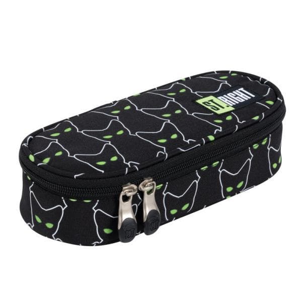Cases sachet stiffened with inner flap ST.RIGHT PC-01 reflective cats CACA