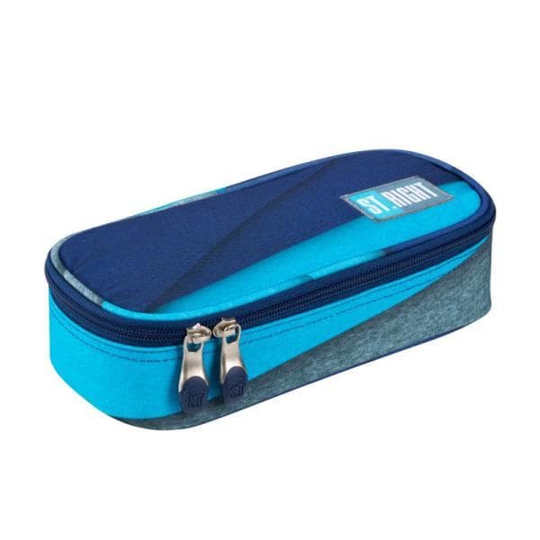 Cases sachet stiffened with inner flap ST.RIGHT PC-02 variegated stripes CACA