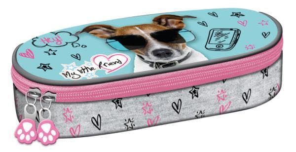 Cases oval pouch with a flap PC1 My Little Friend Dog CACA