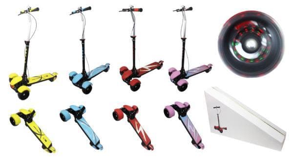 Promo balancing of a large scooter fenders, LED 4 colors NO-1,003,414 Price per 1 piece