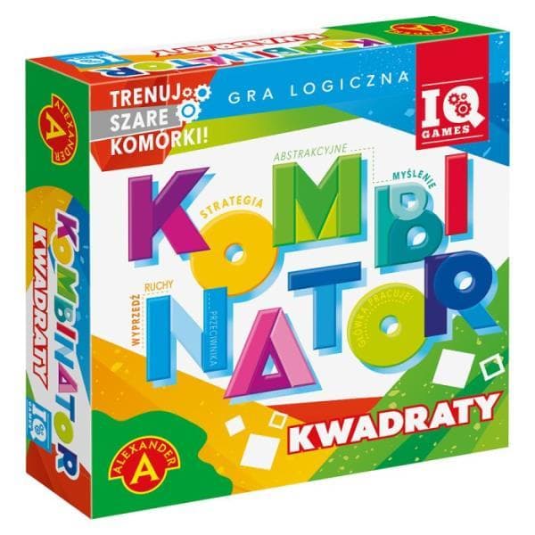 Combiner-puzzle game Squares ALEXANDER