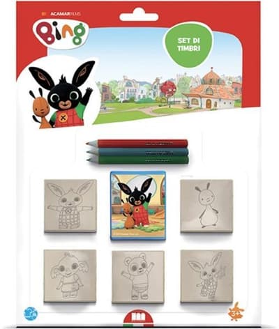 Pieczątki 5 sztuk Bing 5987 Multiprint