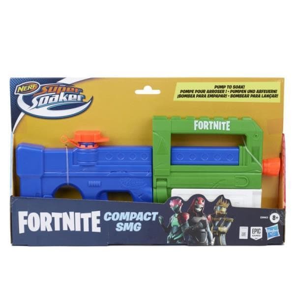 NERF Super Soaker Fortnite COMPACT SMG E9963 HASBRO
