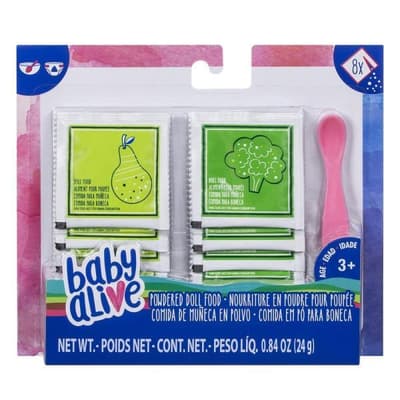 Baby Alive Zestaw do karmienia lalki w proszku z łyżką E0302 HASBRO