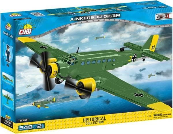 COBI 5710 Historical Collection of WWII Junkers JU 52 / 3M 548 blocks