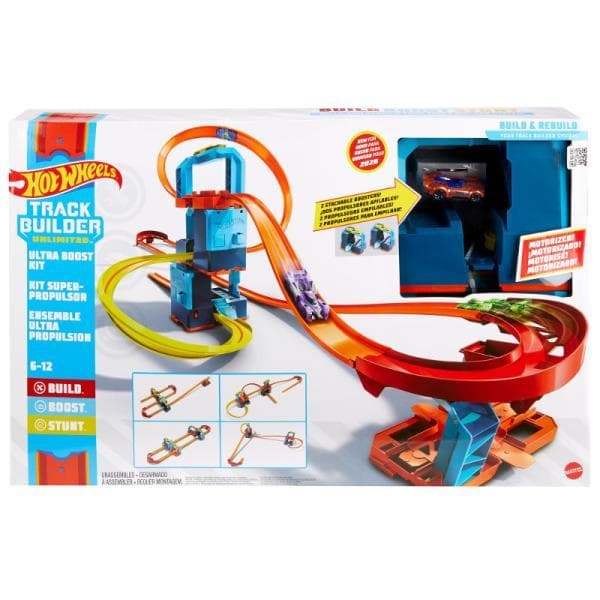 Hot Wheels Ultraprzyspieszenie Zestaw z napędem GLC97 MATTEL